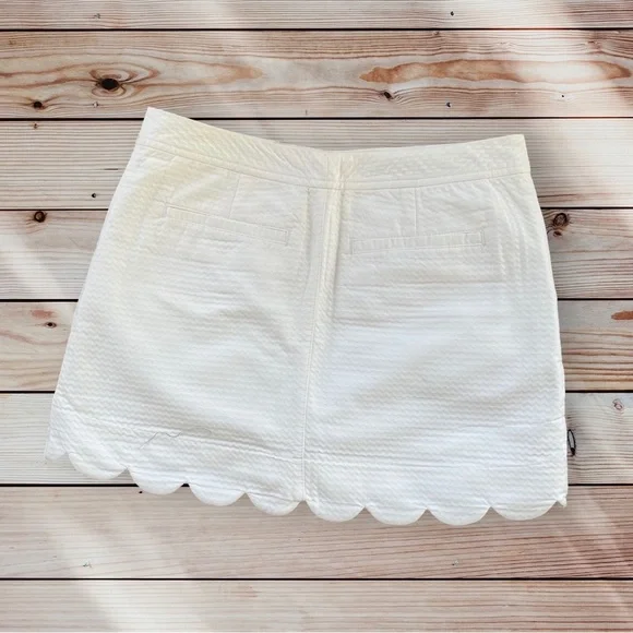 COPY - NWOT*4*Lilly Pulitzer*Colette Scallop Hem Skort - Picture 2 of 5